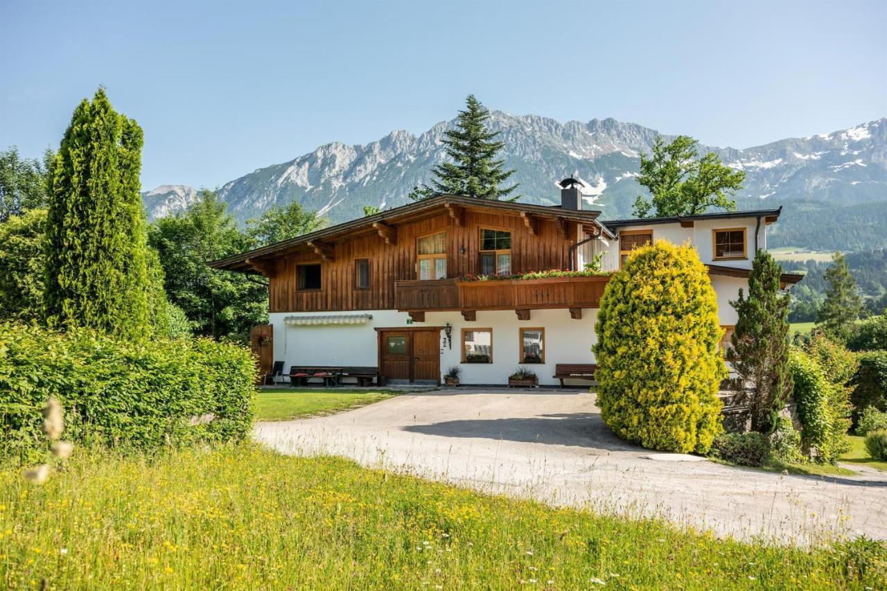 Ferienwohnungen Salvenmoser Johanna Scheffau am Wilden Kaiser Exterior foto