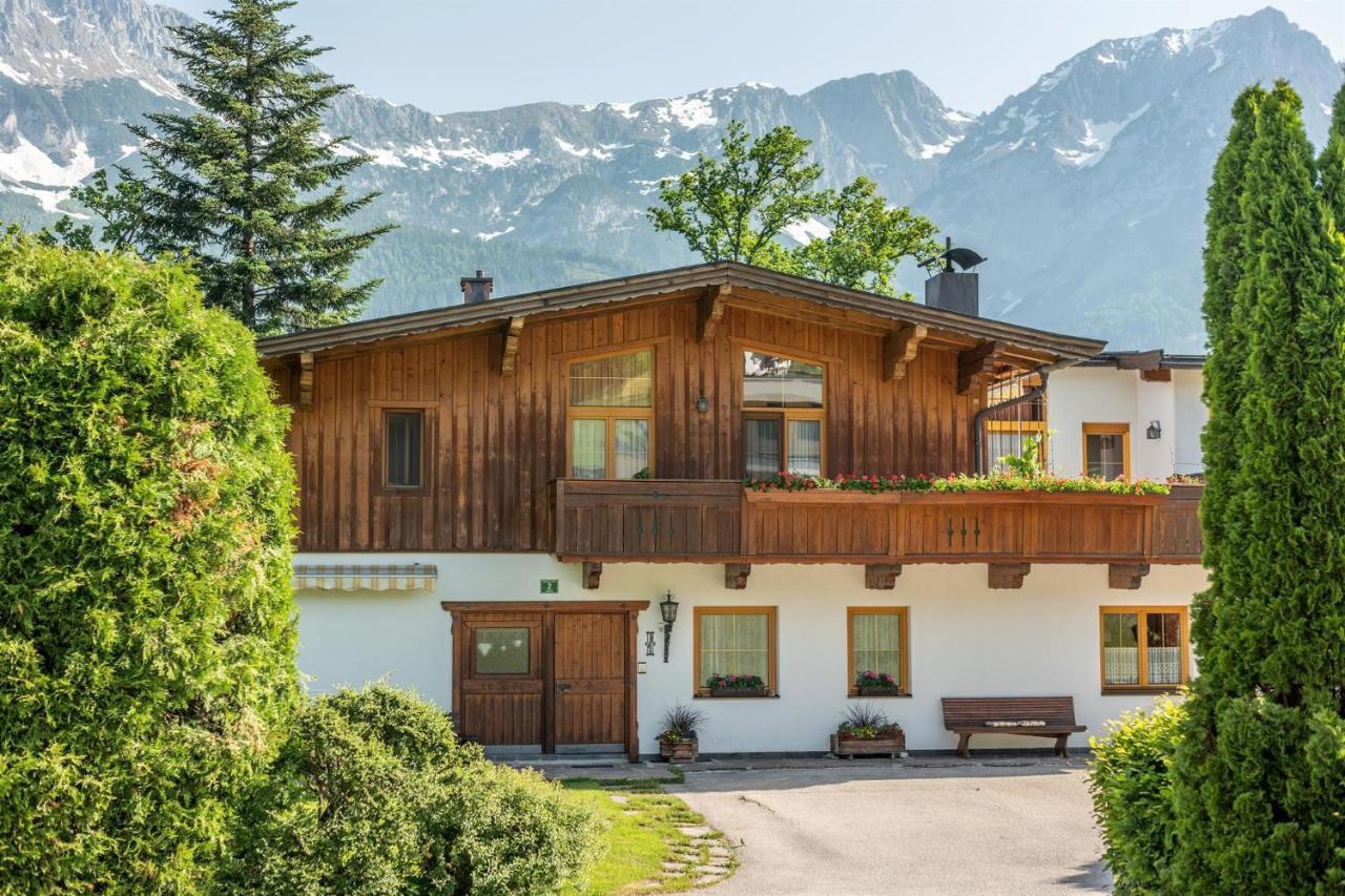 Ferienwohnungen Salvenmoser Johanna Scheffau am Wilden Kaiser Exterior foto