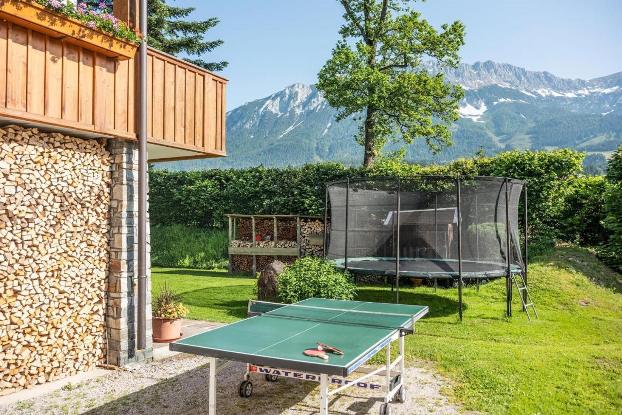 Ferienwohnungen Salvenmoser Johanna Scheffau am Wilden Kaiser Exterior foto