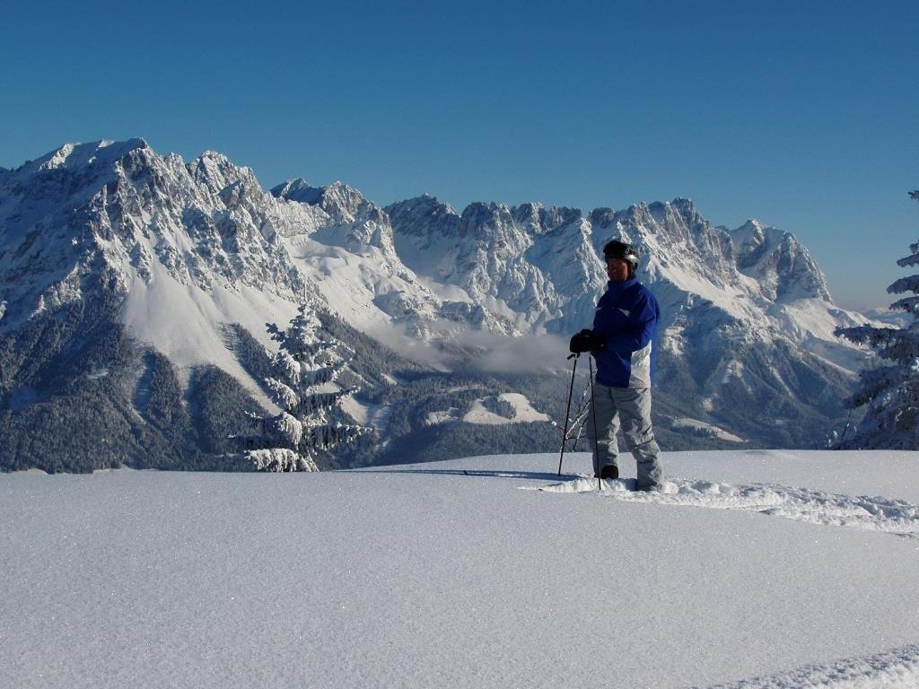 Ferienwohnungen Salvenmoser Johanna Scheffau am Wilden Kaiser Exterior foto