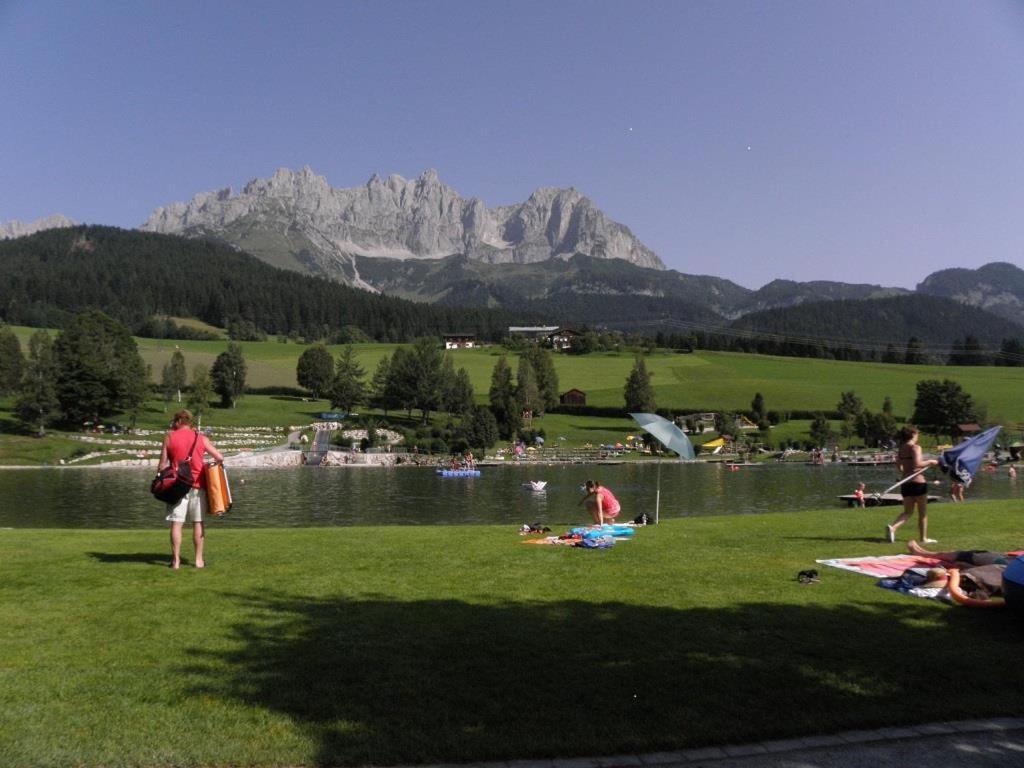 Ferienwohnungen Salvenmoser Johanna Scheffau am Wilden Kaiser Exterior foto